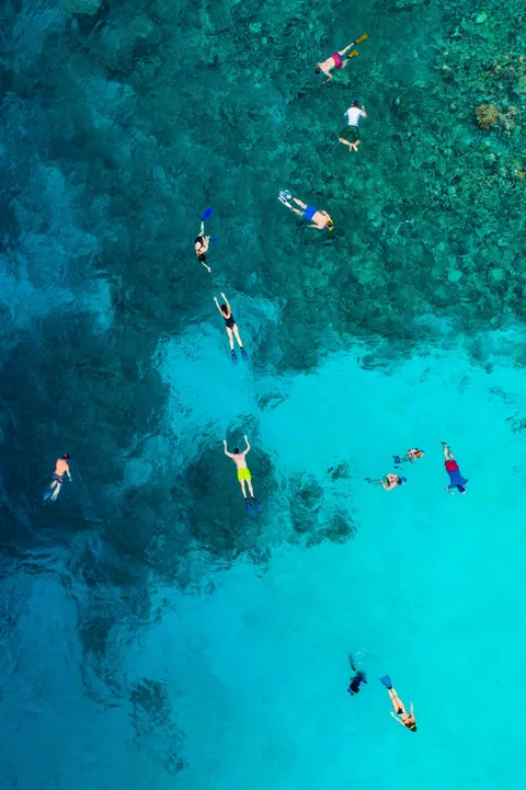 Snorkeling a Santa Maria Beach, Sal Island